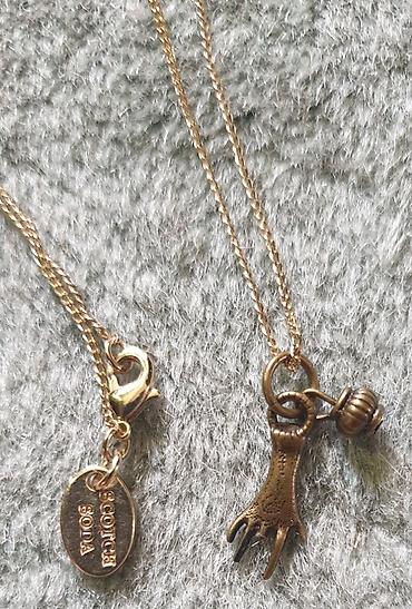 Ogrlice: SCOTCH and SODA original ogrlica. Nisam je nosila. srednji prst je — 1