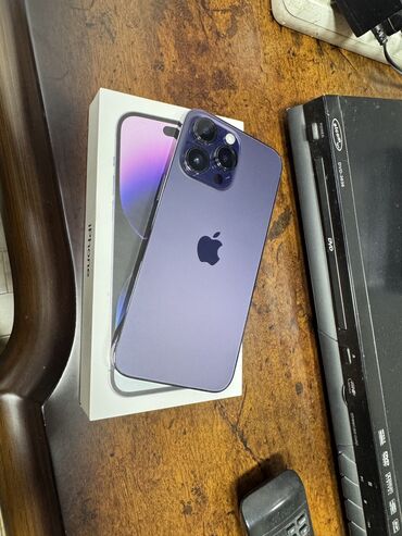 бу телефоны айфон: IPhone 14 Pro Max, Колдонулган, 256 ГБ, 84 %