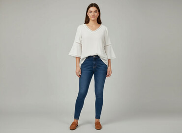 bluzki na wesele plus size: Esmara, Women's blouse, size L