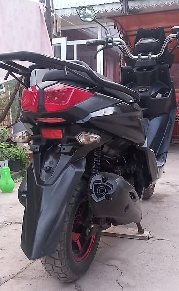 скутер автомат: Скутер 50 см³ (класс 49/50cc), чёрный, компактный — 2