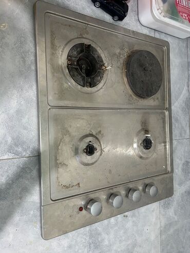 iwlenmiw qaz peci: Plitə Qarışıq, Quraşdırılan, 4 gözlü, İşlənmiş
