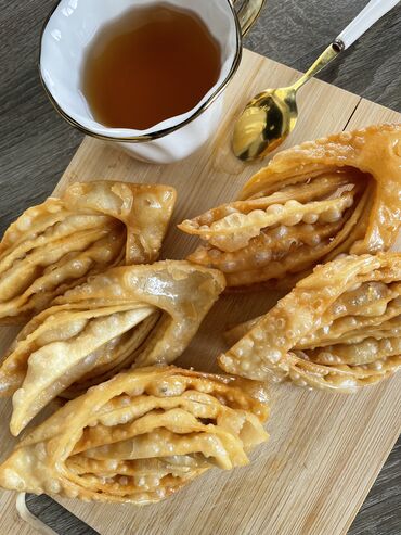 Выпечка, хлебобулочные изделия: Выпечка Санза Хворост Печенье с начинкой и без Пироги Булочки — 22