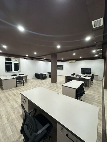 Ofislər: Kirayəlik məkan – açıq planlı iş sahəsi - Geniş, açıq planlı zal - — 4