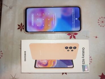 samsung es22: Samsung Galaxy A23, 128 GB, rəng - Sarı
