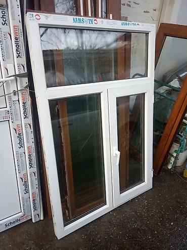 Plastik pəncərələr: İşlənmiş İkiqat şüşə paketi Plastik pəncərə, Еni: 80 sm, Uzunluğu: 156 sm — 16