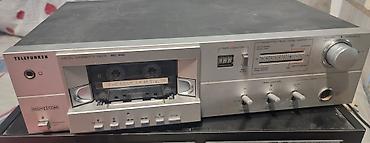 динамический микрофон: Кассетная дека Telefunken RC 100 - Тип: стационарная кассетная дека — 1