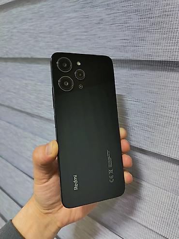 iphone x case: Redmi 12, 128 GB, rəng - Qara, Sensor, Barmaq izi, İki sim kartlı — 1