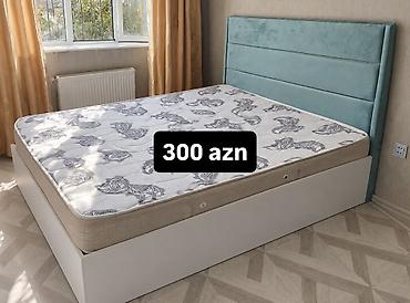 İşlənmiş, İkinəfərlik çarpayı, Bazalı, Matras ilə, Siyirməli