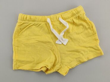 żółte bluzki na lato: Szorty, H&M, 3-6 m, stan - Dobry