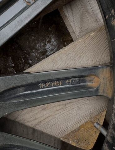 Диски: Диски R 18 Honda, Комплект, отверстий - 5, Б/у — 20