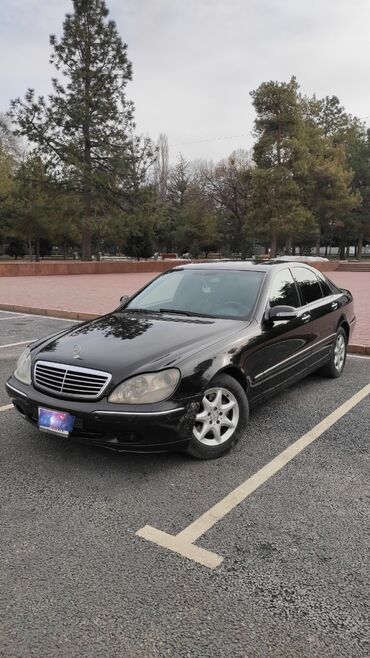 свет чёрный: Mercedes-Benz S-Class: 2002 г., 3.2 л, Автомат, Дизель, Седан
