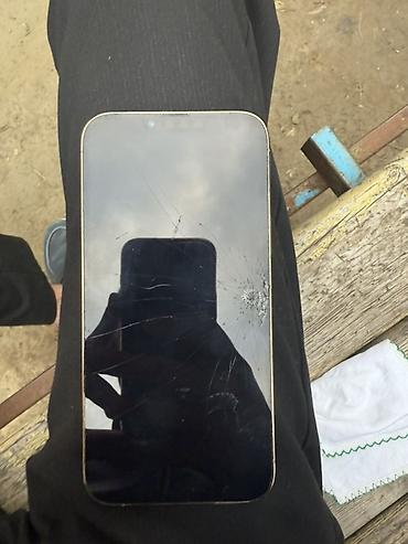 13 pro maxs: IPhone 13 Pro Max, Qızılı, Qırıq — 2