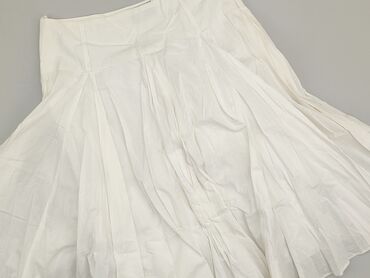 spódnice biała koronkowa: Skirt, L (EU 40), condition - Good