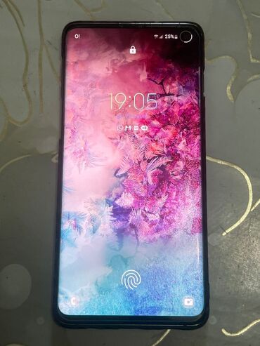 купить телефон s10: Samsung Galaxy S10, Б/у, 128 ГБ, цвет - Синий, 2 SIM