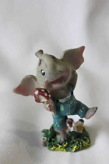 Figure: KERAMIČKA FIGURA SLON U BAŠTI | Keramička Figura Slon U Bašti visine — 3