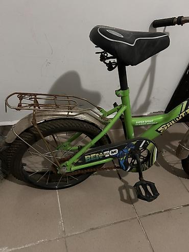 usag velosipedi: İşlənmiş İki təkərli Uşaq velosipedi 16", sürətlərin sayı: 1, Ünvandan götürmə — 4