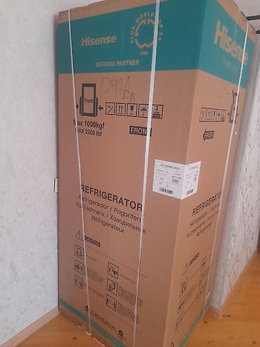 satfinder satisi: Yeni 2 qapılı Hisense Soyuducu Satılır, rəng - Gümüşü, Dispenserli — 3