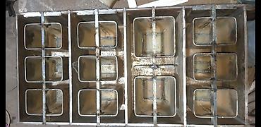 Производство пескоблоков: Матрицы на вибропресс. пескоблок станок. бетономешалка. пескоблок — 3