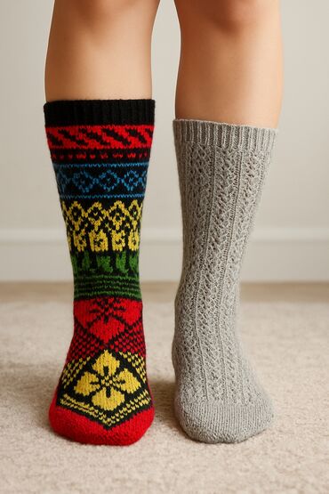 Носки и белье: Только на заказ! оптом нету. вязаные — 9