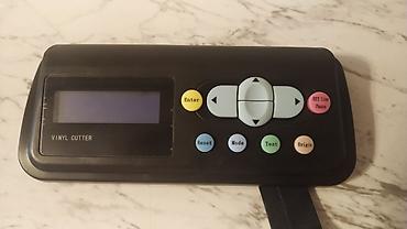 plotter qiymeti: Plotter. Vinil kəsən plotter üçün idarəetmə ekranı. Təzədir — 1