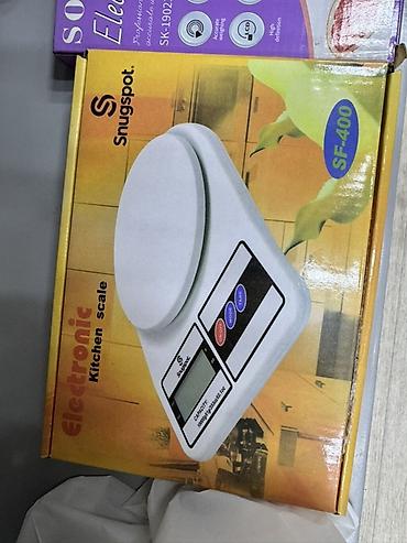 ручной весы: Электронные кухонные весы Snugspot SF-400. - Точный электронный — 1