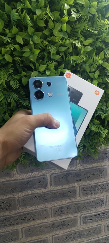 Redmi: Redmi Note 13, 256 GB, rəng - Göy, Barmaq izi