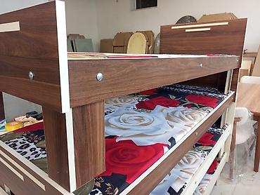 Uşaq mebeli: Çarpayı - Material: Laminat/MDF ağac teksturasında korpus, möhkəm — 3