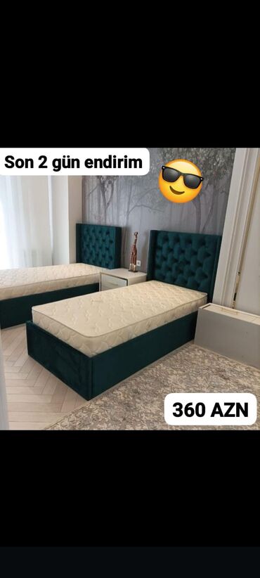 tek kiravatlar: Yeni, Təknəfərlik çarpayı