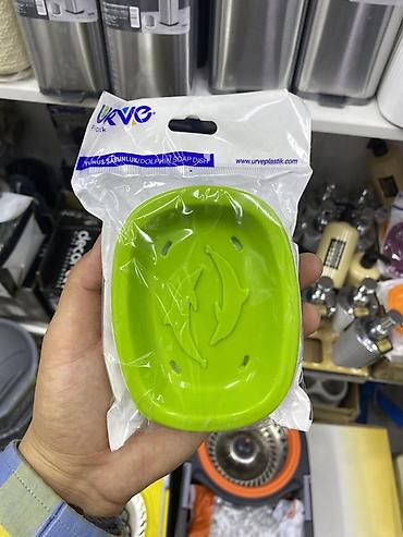 бассейн дельфин: Мыльница URVE “Dolphin Soap Dish” - Материал: пластик. - Компактная — 1
