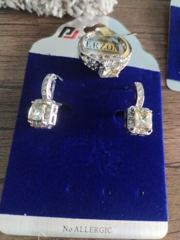 Bijuteriya dəstləri: Rengi getmeyen sitandan alrgiya vermeyen topdanda satlir tek tekde — 5