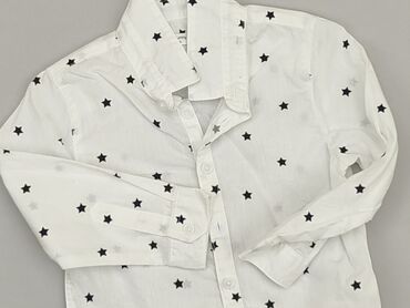 Shirts: Shirt 1.5-2 years, condition - Perfect, pattern - Print, color - White