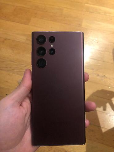 samsung tab s9 fe: Samsung Galaxy S22 Ultra, rəng - Bənövşəyi, Simsiz şarj — 6