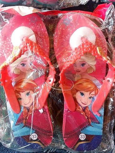 terranova devojcice: Dečije japanke sa motivima iz crtanog filma Frozen (Ana i Elza) - — 2
