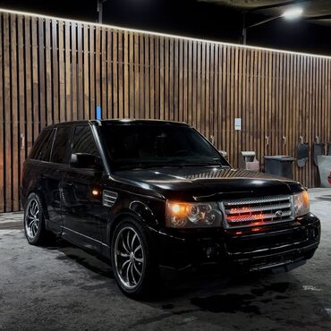рендж ровер спорт: Land Rover Range Rover Sport, чёрный внедорожник с 5‑дверным кузовом