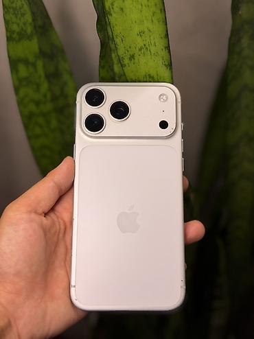iphone 17 pro max бу: IPhone 17 Pro Max, Б/у, 256 ГБ, Серебристый, 100 % — 1