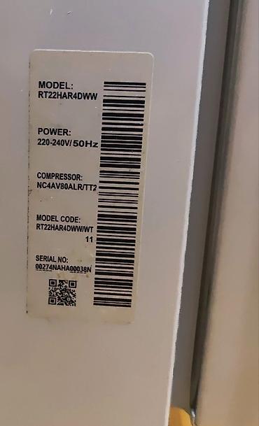 soyducu işlenmiş: Soyuducu soyducu xolodenik xaladenik Samsung Model : RT22har4dww Növü — 4