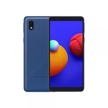 Samsung: Samsung Galaxy A01 Core, Б/у, 2 ГБ, цвет - Голубой, 2 SIM