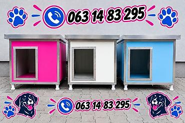 Toplotno‑izolovane kućice za pse - Konstrukcija od metala sa ojačanim