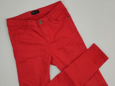 czerwone spódnice z eko skóry: Reserved YFL, Material trousers for women, size S