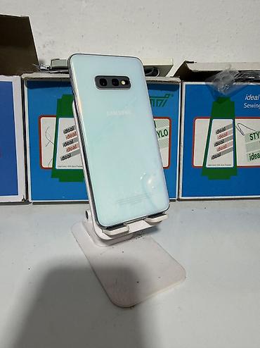 Samsung Galaxy S10e, Б/у, 128 ГБ, цвет - Белый, 2 SIM at lalafo.kg Samsung Galaxy S10e, Б/у, 128 ГБ, цвет - Белый, 2 SIM