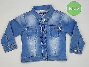 jeans pl: Dziecięca kurtka jeansowa, 2-3 lat, 92-98 cm, stan - Bardzo dobry — 2