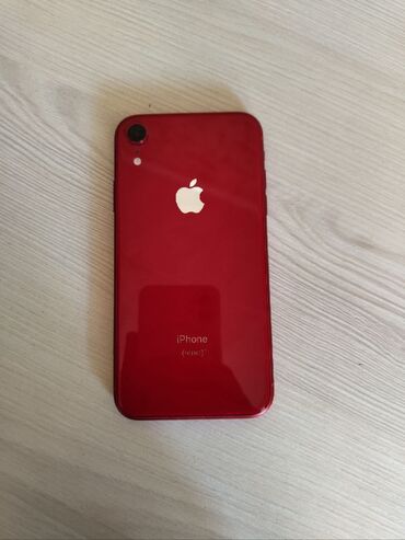 чехол для xr: IPhone Xr, Б/у, 128 ГБ, Красный, Защитное стекло, Чехол, 79 %