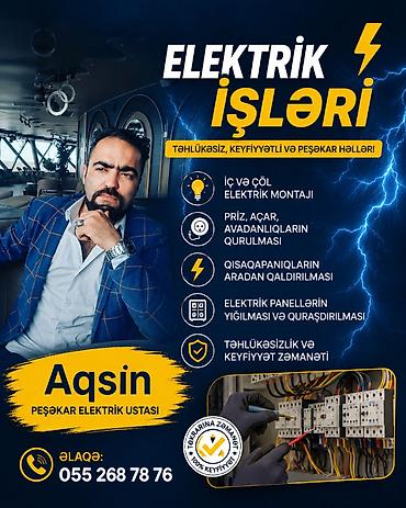 ⚡ Elektrik nasazlığı həyatınızı yarımçıq qoymasın! Peşəkar elektrik