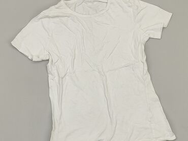 biała koszulka chłopięca: Koszulka, 12 lat, 146-152 cm, stan - Bardzo dobry