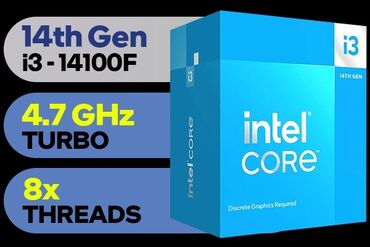 Процессоры: Процессор, Новый, Intel Core i3, 8 ядер, Для ПК