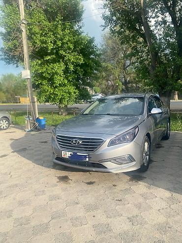 nissan serena запчасти: Сдаю в аренду легковой автомобиль Hyundai Sonata (серебристый седан) — 1