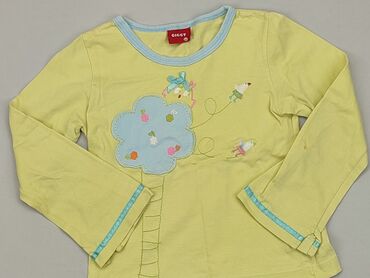 bluzki opadające na jedno ramię: Bluzka, 4-5 lat, 104-110 cm, stan - Zadowalający