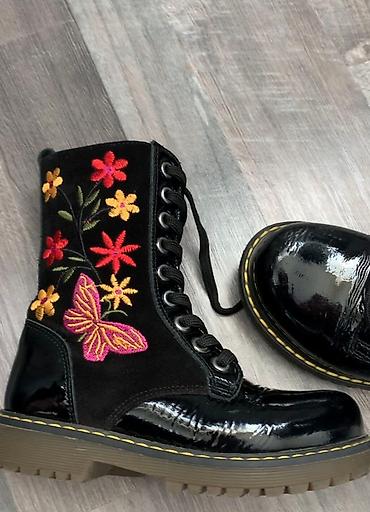lak botinkalar: Rəng - Qara Botinkalar, Ölçü: 26, Qız üçün — 3