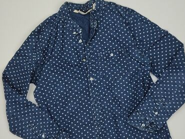 Shirts: Shirt 14 years, condition - Good, pattern - Peas, color - Blue