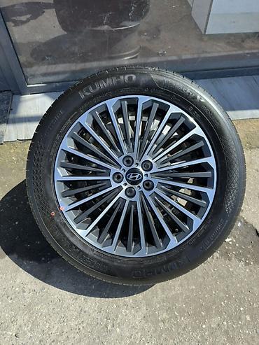 teker 20: Hyundai Palisade orijinal diski və şin komplekti Disk təkər təzədir — 1